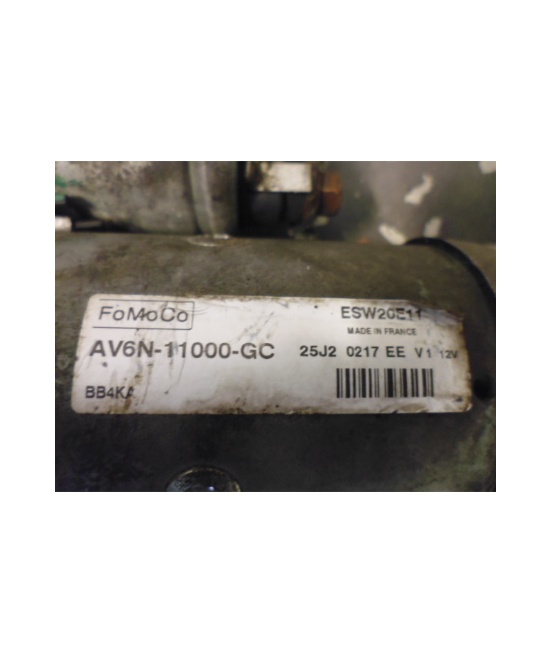 Motorino avviamento...