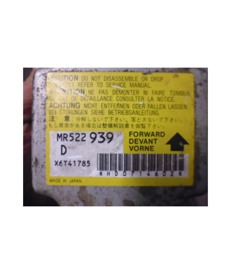 Centralina airbag MR522939...