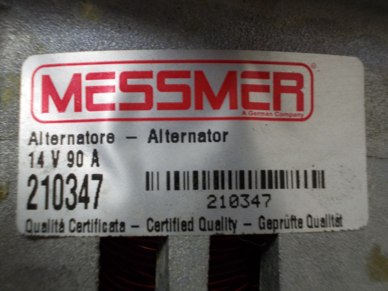 Alternatore Messmer 210347...