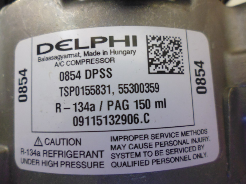 Compressore Climatizzatore DELPHI TSP0155831 - Compatibile Con Renault Scénic, Megane E Altri Modelli - Foto 6